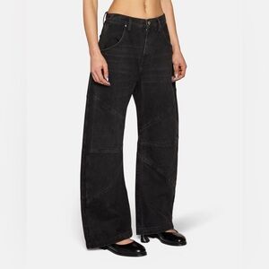 Wide Leg Black Love Trends Jeans